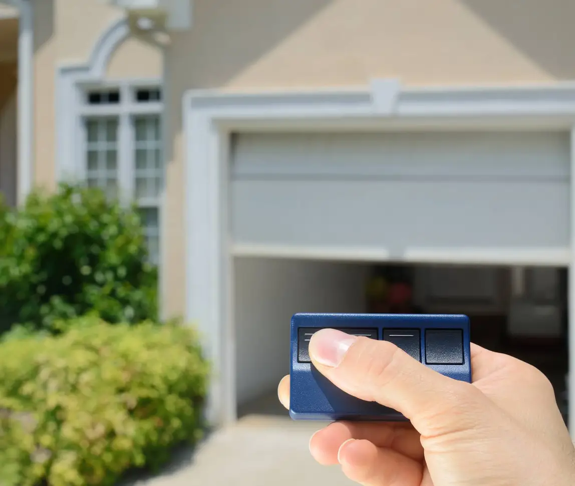 Garage Door Opening with Remote