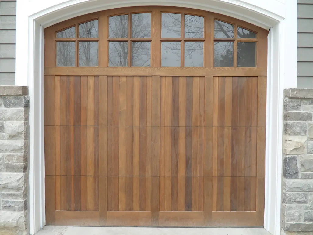 Wood Garage Door Sample #0020