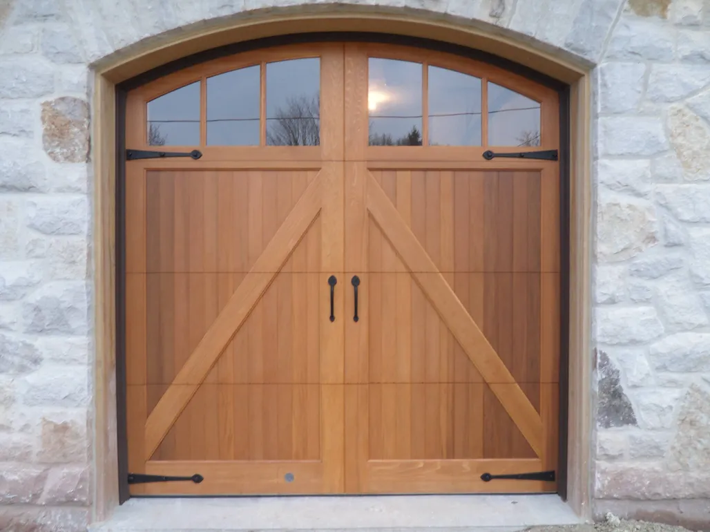 Wood Garage Door Sample #0616