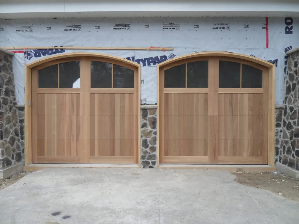 Wood Garage Door Sample #0632