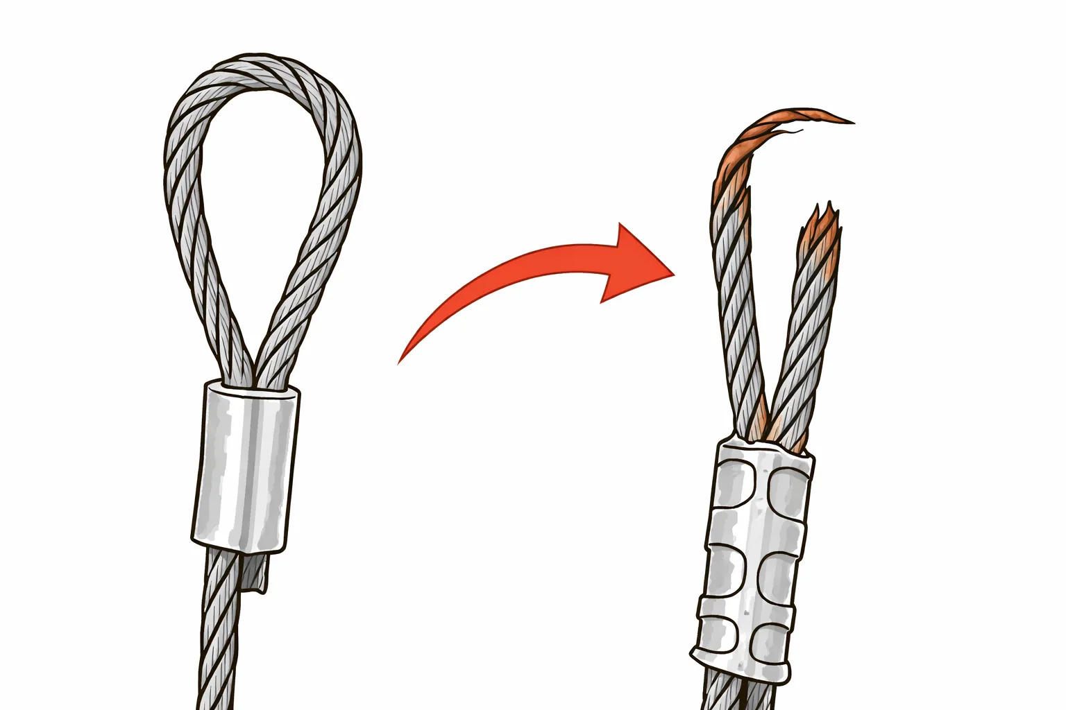 Broken Garage Door Lifting Cable